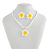Bohemia Flower Necklaces Earrings Egg Flower Bohemia Style Jewelry  Party