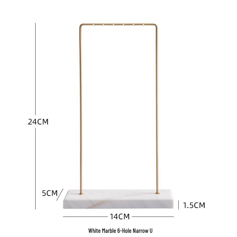

Earring Display Stand: Vertical Light Luxury Jewelry Organizer for Women s Home