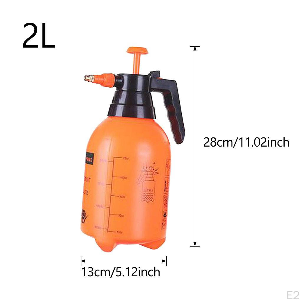 2L/3 Pressure Pump Sprayer Adjustable Nozzle Lawn Water Spray Bottle