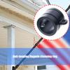 Rustproof Aluminum Alloy Flag Poles Rotating Rings Adjusting Bearing Swivel System for 0.8-1.01Inch Flagpoles Antitangle