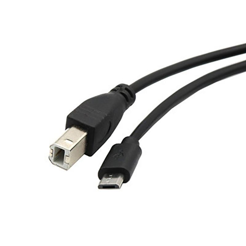 Reliable MicroUSB To USB B Printer Cable Works with Printers, Scanners, Keyboards