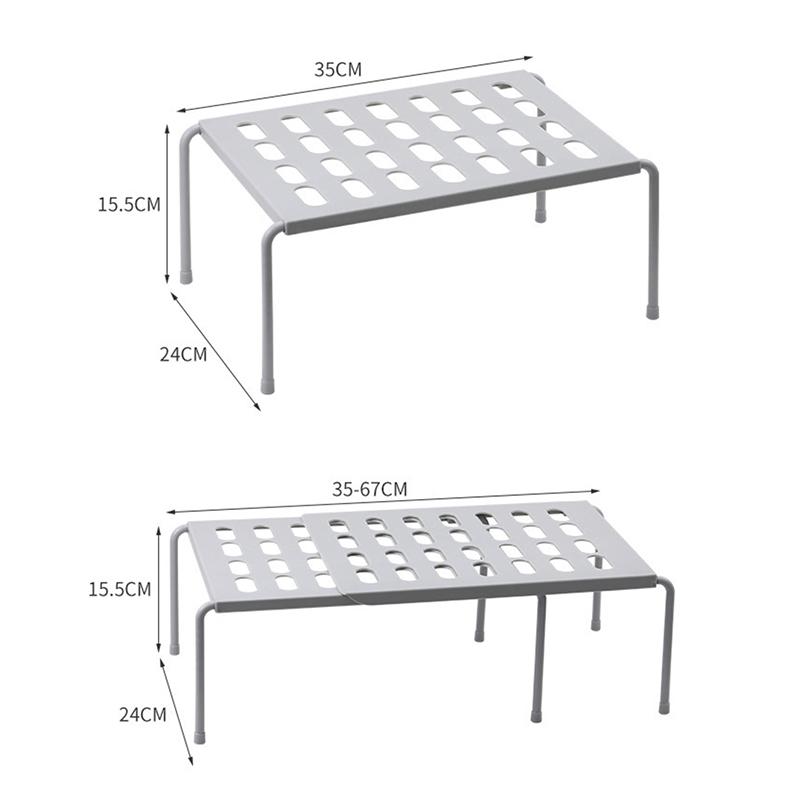 Scaffale Estraibile Multiuso per Cucina e Casa con Design Forato per Drenaggio e Prevenzione delle Macchie