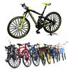 1:10 Mini Alloy Model Bicycle Series Diecast Metal Finger Mountain Bike Racing Simulation Adult Collection Toys for Children