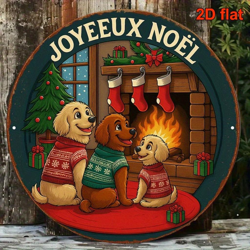 2D Flat Metal Wall Sign Decor