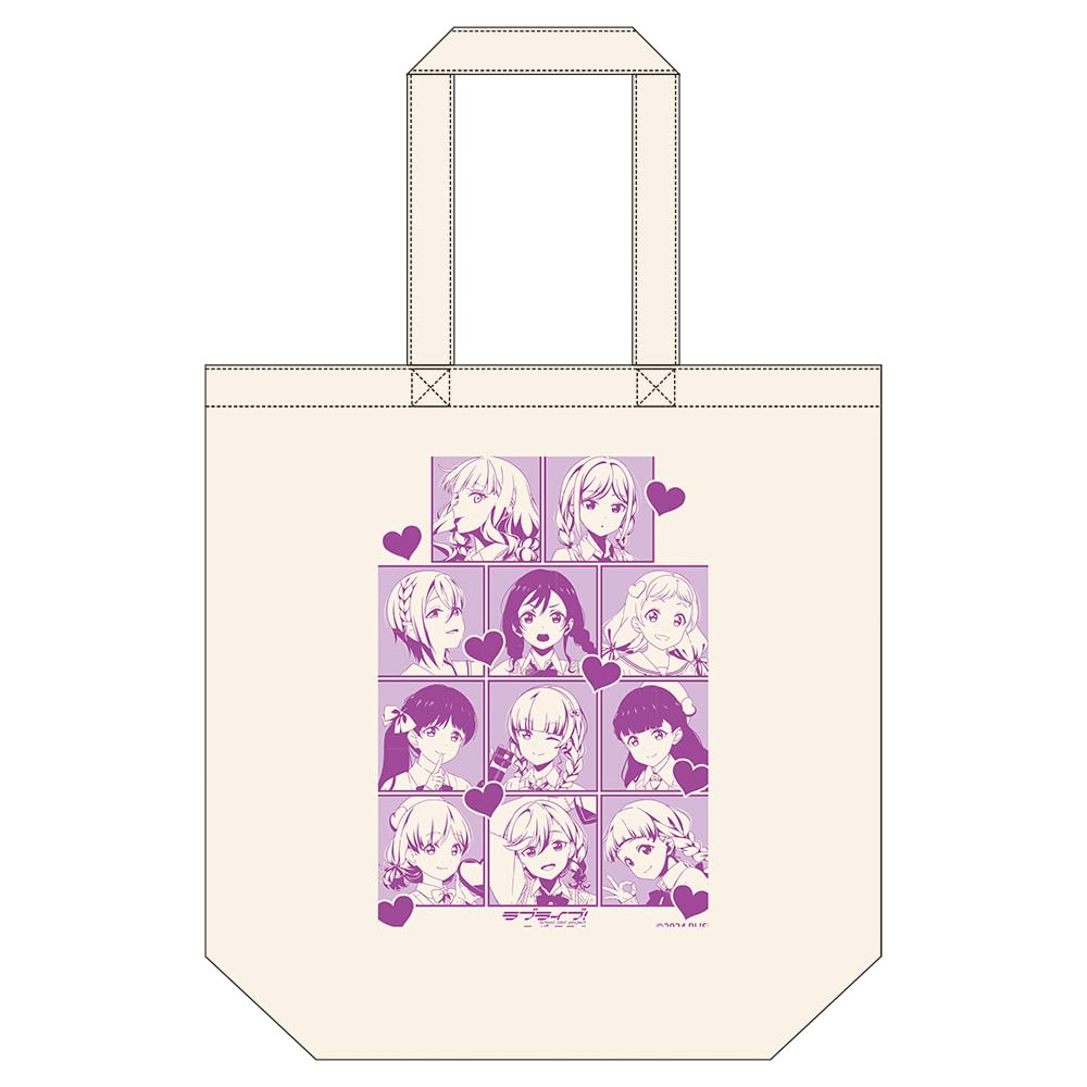 

KADOKAWA Love Tote Bag Valentine2025 H360 x W370 x D110mm cotton Live! Superstar!! Ver. Approx. 100%