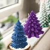 1pcs Christmas Tree Silicone Candle Moulds for DIY Candle Making and Festive Craft Decorations