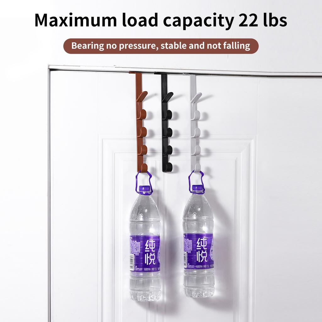 Kunststoffhaken Schranktür Hängegestell Gadgets Halter Schreibtisch Regale Küchenutensilien Aufbewahrung Organizer Badezimmer Zubehör
