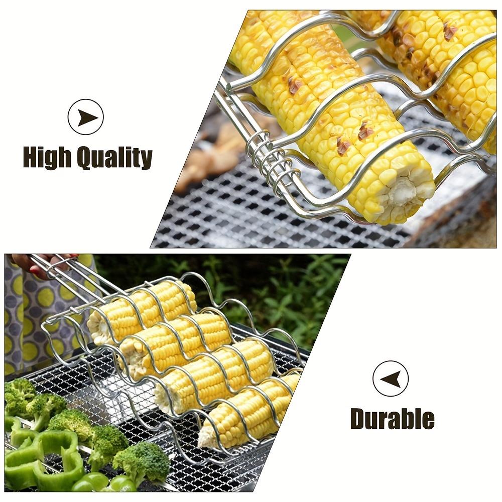 Foldable Handle Corn Grill Tongs Bbq Grill Corn