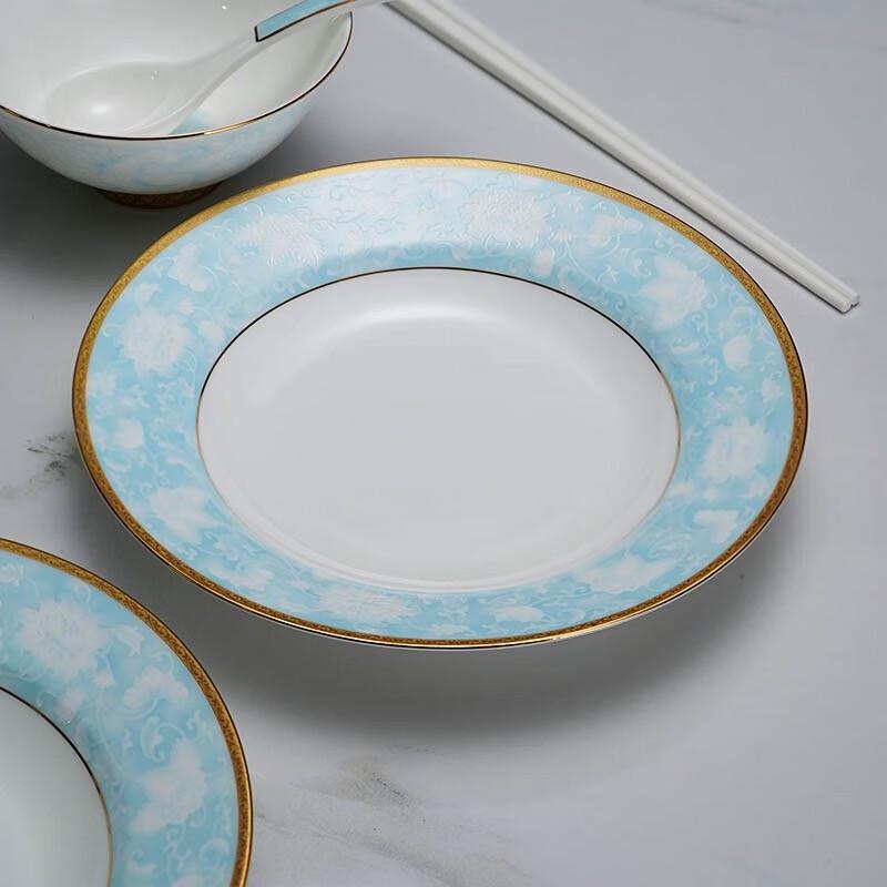 Mici Tianshui Bi Longevity Vine 28-Piece Ceramic Dinnerware Set