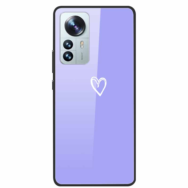 Tempered Glass Cases For Xiaomi 12T 5G Case Hard Phone Back Cover for Xiaomi 12T Pro Protection Shells Mi 12 T 12TPro 2022 Cool