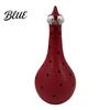 Playful Home Decoration Long Neck Colorful Chicken Statue Big Eye Cartoon Resin Rooster Vase Easy Care Vase Funny Outdoor Cock-Shaped for