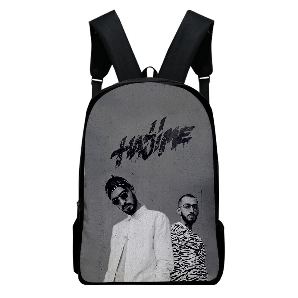 Fashion Novelty Miyagi & Andy Panda Notebook Backpacks pupil School Bags 3D Print Oxford Waterproof Boys/Girls Laptop Backpacks