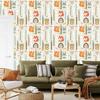 Cute Forest Animals Wallpaper for Living Room and Bedroom 50x1000