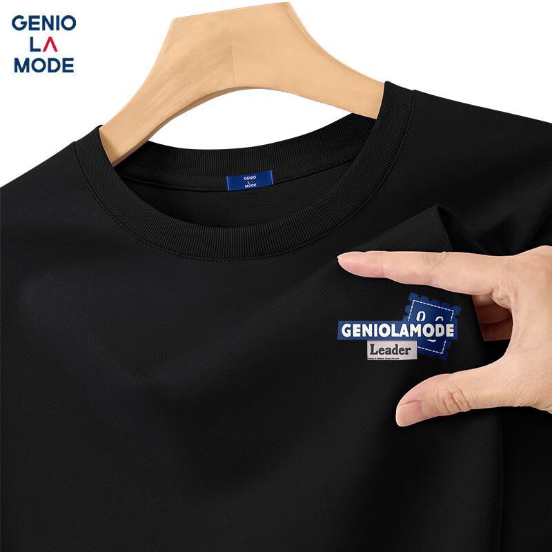 GENIOLAMODE Men s Basic Crew Neck Cotton T-Shirt XL