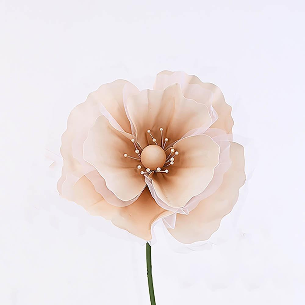 Fashion 50cm Wedding Road Flower Large Flower DIY Photography Props Simulation Reusable Flower Branch Garden