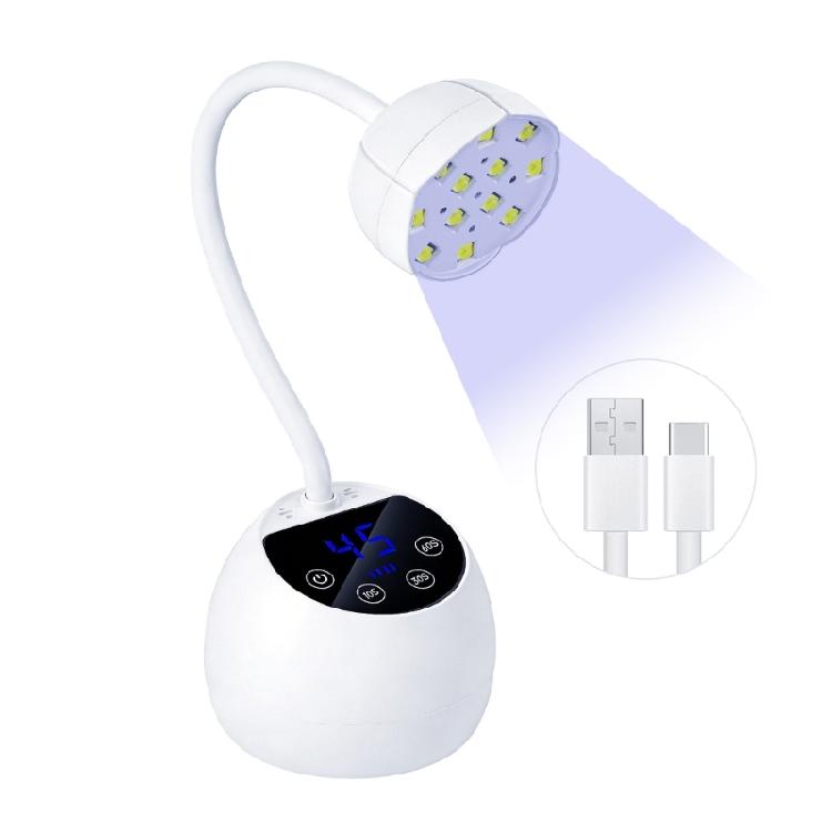 USB Charged Nail Dryer With Auto Sensor Nail Curing Lamp Quick Drying Gel Polish Perfect For Home Or Salon Use