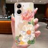 Cover For Xiaomi Poco X7 Pro Case 5G Shockproof Clear Luxury Aesthetic Fashion Butterfly Flower Casing Soft Silicone TPU Bumper