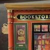 Bookstore Projector Nightlight 3D Mini Bookstore Wallflower Aroma Essential Oil Diffuser Wall Projector Night Light Room Decor Gift for Book Lovers