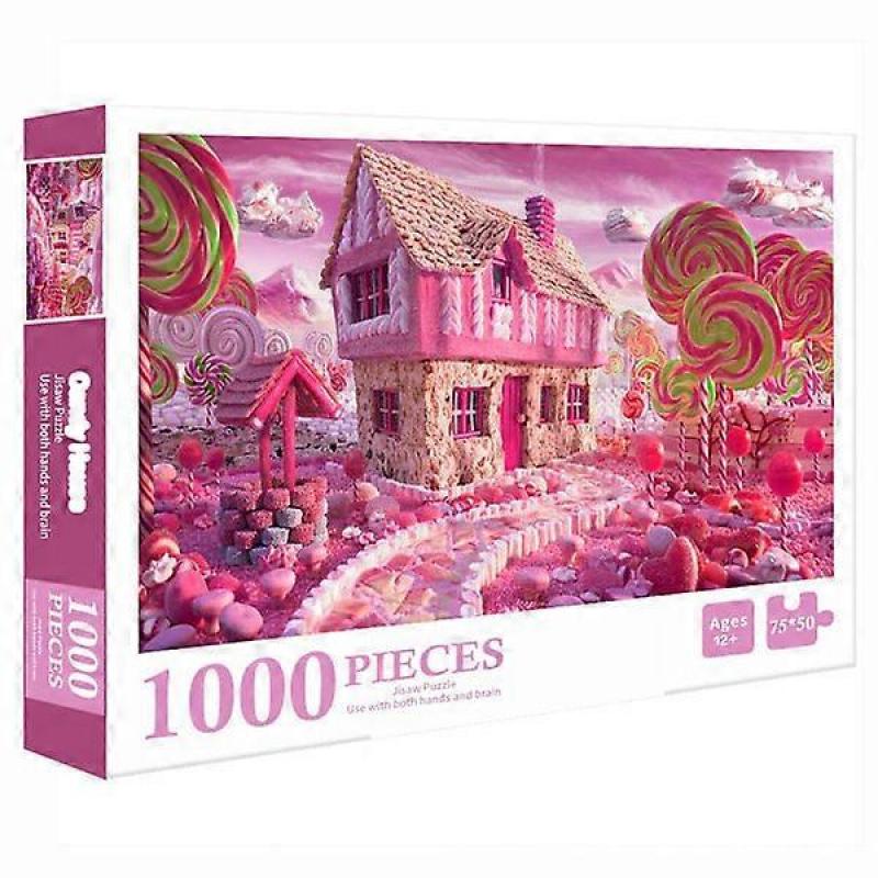 Children's Puzzle 1000 Pieces Puzzle Toy Christmas Gift (C)