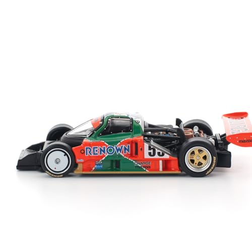 Genesis Company POP RACE 1/64 Scale Mazda 787B 1991 Le Mans 24 Hours Winner, Finished Model, PR640301