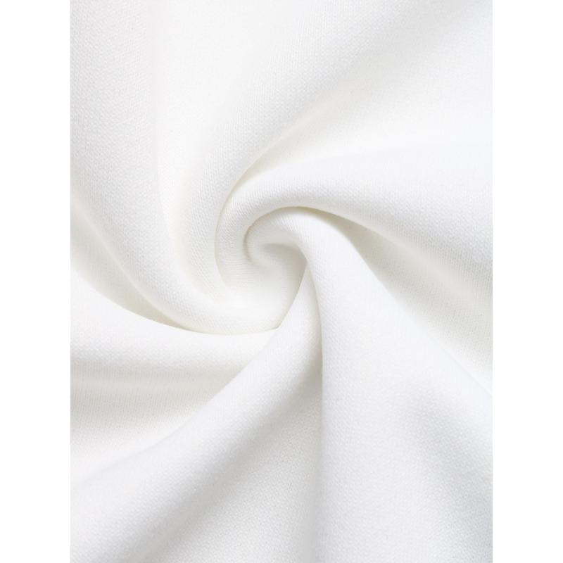 Autumn New Contrast Color Bow Round Neck Long-sleeved Pullover Sweatshirt for Women