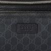 Gucci Gg Supreme Canvas a Kůže Uzavírání na zip Ledvinka Malá Pánská ledvinka Černá 795463-FADJK-1000
