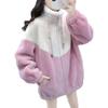 2024 Women's Autumn/Winter Korean Style Slimming Lambswool Coat