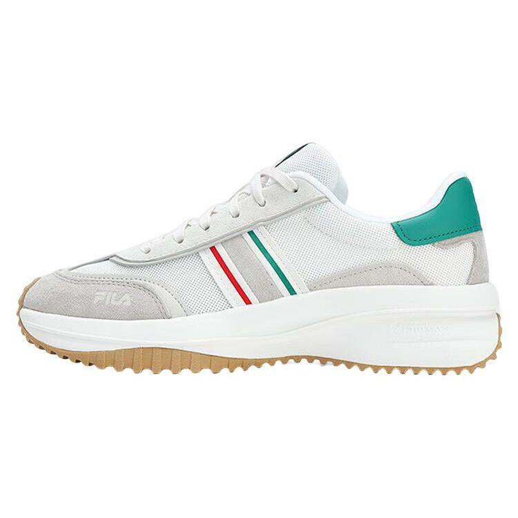 

Fila Ткань Бора Синтетическая кожа Удобные Универсальные Ретро Спортивные Низкие Повседневные Кроссовки Женские Белый Серый F12W322103FWM 35.5