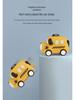 Children's Inertia Toy: Soft Rubber Dinosaur Car - Chewable, Fall-Resistant, Vinyl Animal Design