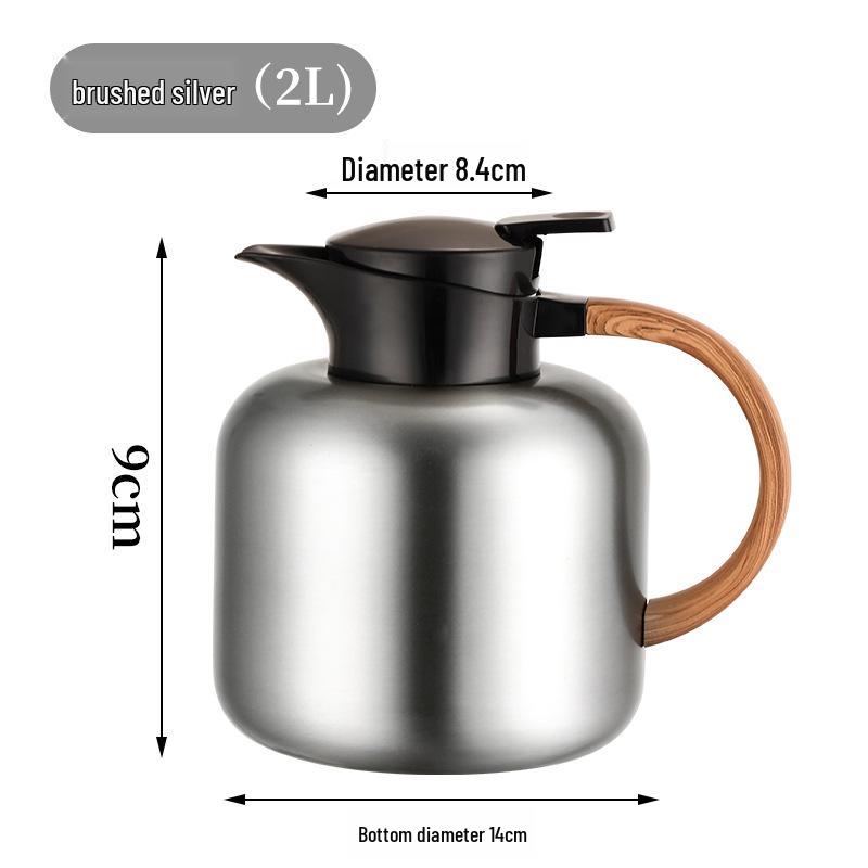 

Large 2.0L Stainless Steel Insulated Thermos Water Bottle for Home Use