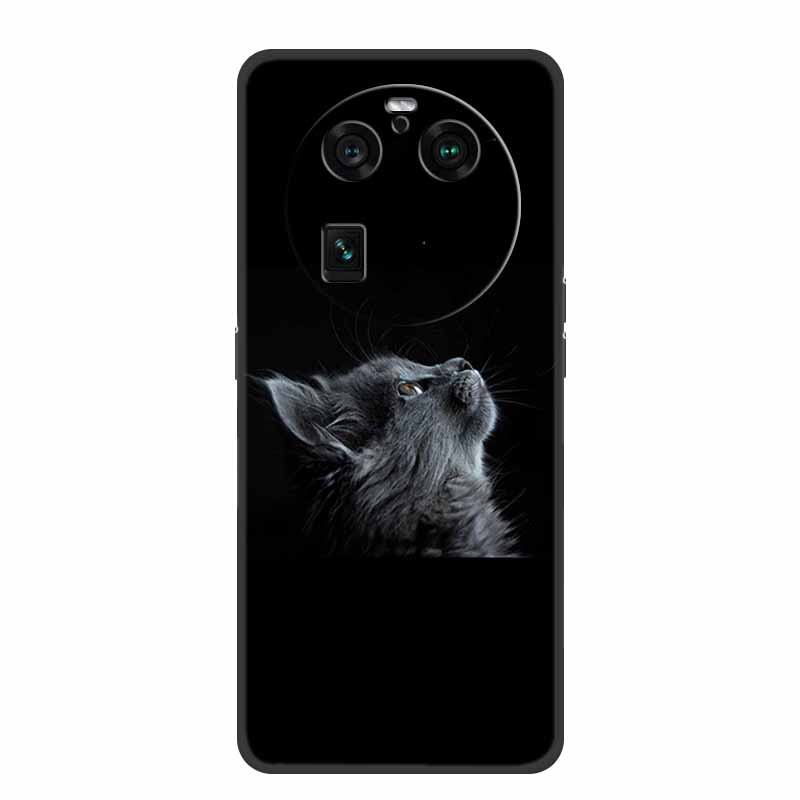 For Oppo Find X6 Pro Case Astronaut Soft Silicone Shockproof Phone Back Cover Cases for Oppo Find X6 Pro 5G Spaceman Lion Shell