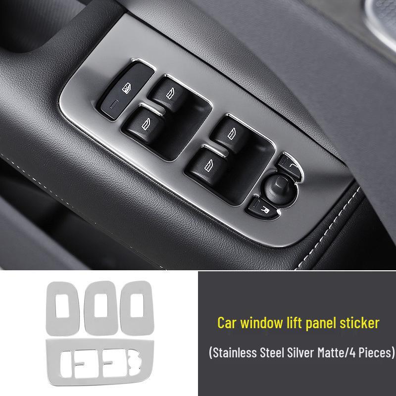 Volvo XC60 (2018-2025) Stainless Steel Interior Trim: Center Console & Speaker Decoration Frame