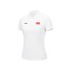 Li-Ning Ultimate Glory Series Simple High Elastic Comfortable Slim Fit Versatile Quick Dry Breathable Short Sleeve Polo Shirt Women tops APLW070-3
