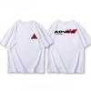 Japanese Advan Car Modified Wheel Graphic T-Shirt Unisex's Clothes Sweat Absorbent Breathable Unisex's And Wounisex's Motorcycle T-Shirts