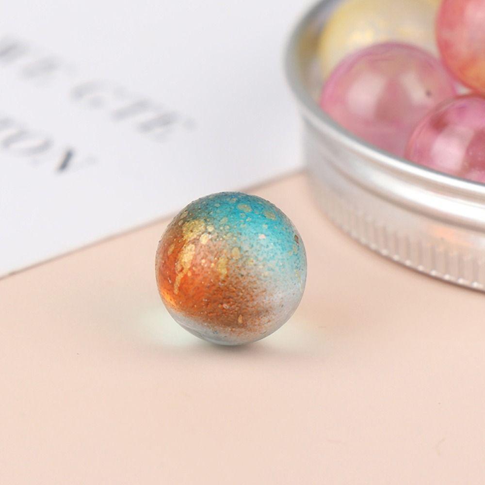 Decoration Colorful Glass Charms Glass Marbles Balls Fish Tank Vase Decor Aquarium Toy Glass Beads