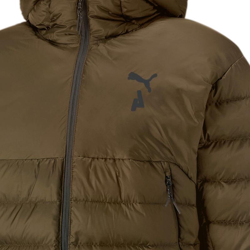 Puma Hooded Warm Comfortable Skin-Friendly Thermal Down Jacket Men Jacket Green 522571-62
