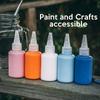 Plastic with Screw-On Lids Glue Bottles Refillable Bottles Oil Dropper Bottles Pigment Container