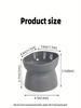 1 Cat Bowl Tall Drinking Dish Cat Pet Food Water Bowl Pet Feeding Cup Pet Feeding Bowl Pet Cat Feeding Supplies