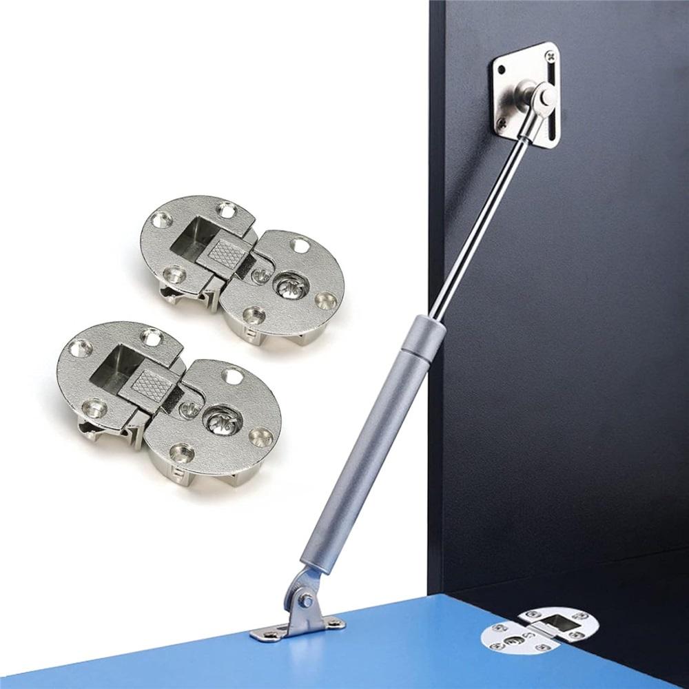 90 Grad Klappscharniere (1 Paar) Verstellbare Verdeckte Flachscharniere