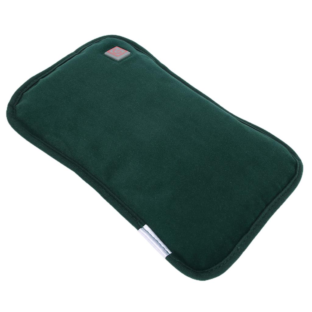 Hand Warmer Waterproof Electric Heating Pillow USB PlugIn Handwarmer Pocket Pouch(Dark Green )
