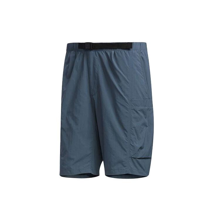 adidas M Tec Wv Sho Sports Cargo Quick Dry Breathable Shorts Blue Men s FM5403 M