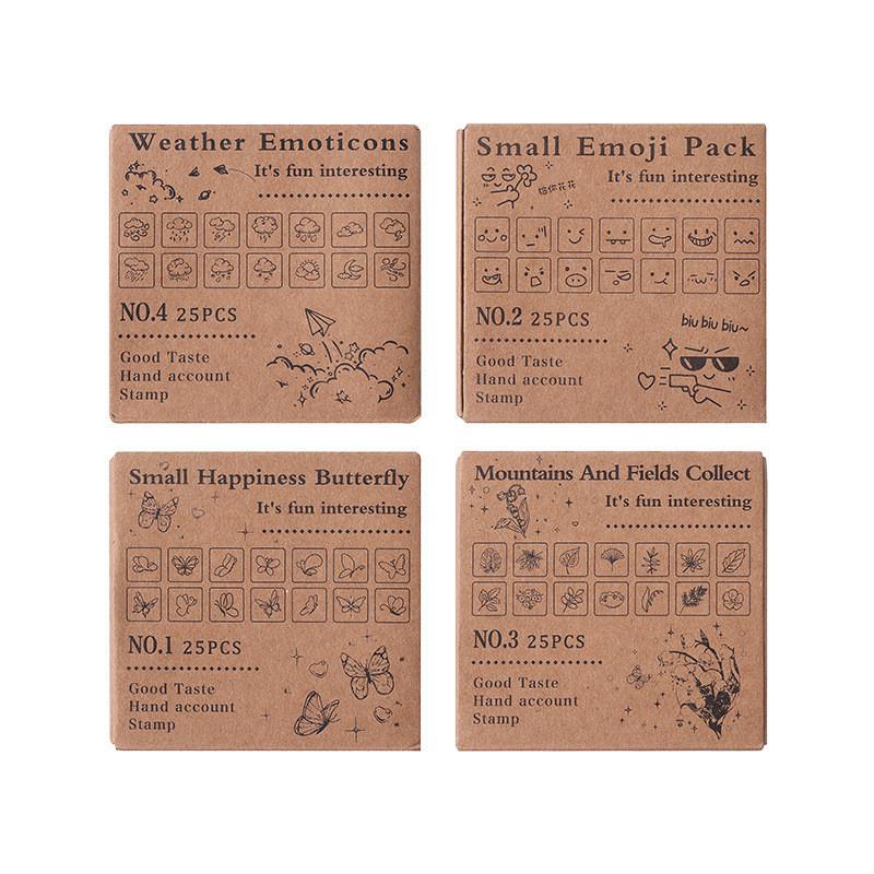 Wooden Childrens Weather Seal Set For Kids Craft And School Projects