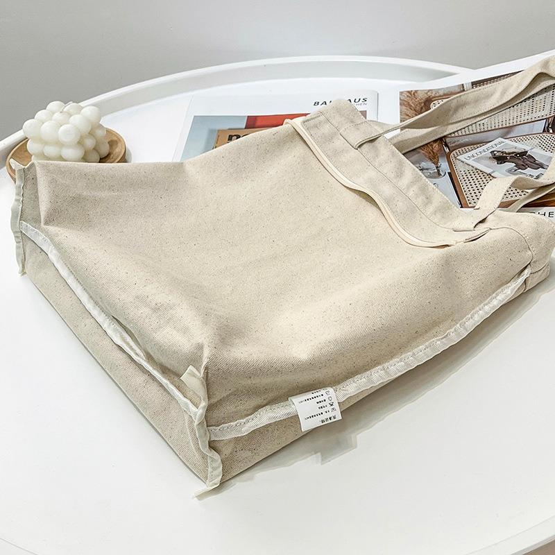 Hot-selling canvas bag literary women shoulder bag cotton tote bag new simple versatile bag women