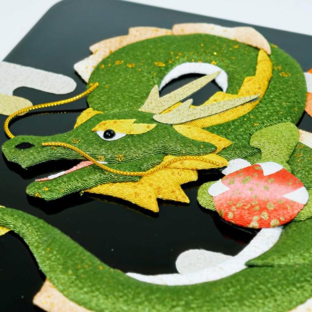 Sakura Horikiri Folding Screen Rising Sun Flying Dragon 4142956