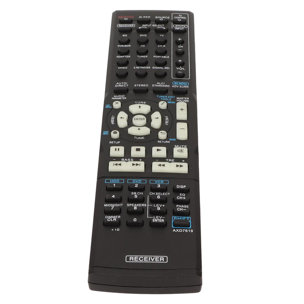 AXD7619 Remote Control Replacement AV Receiver Remote for Pioneer AVH Axd7455 Vsx 521 K Vsx 74txv S