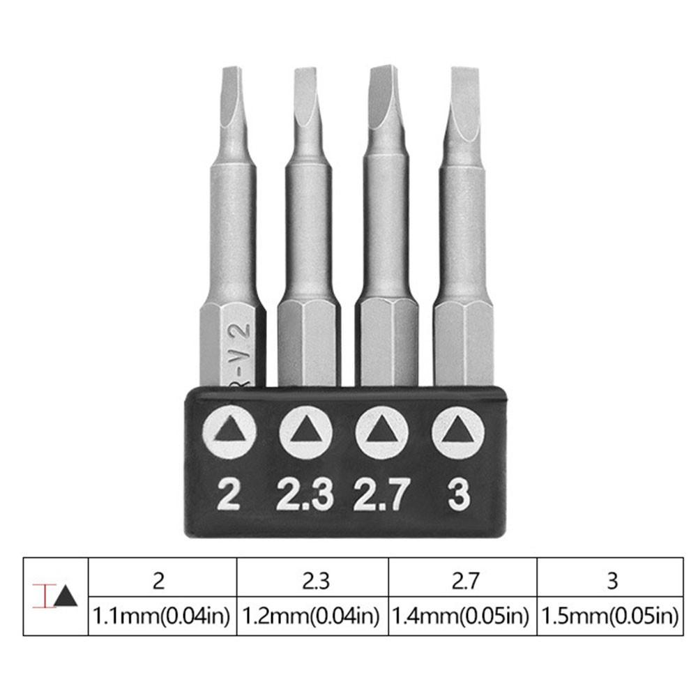 Special-shaped Screwdriver 50mm U-Y-Type Thiangle Three points Screwdriver Bit