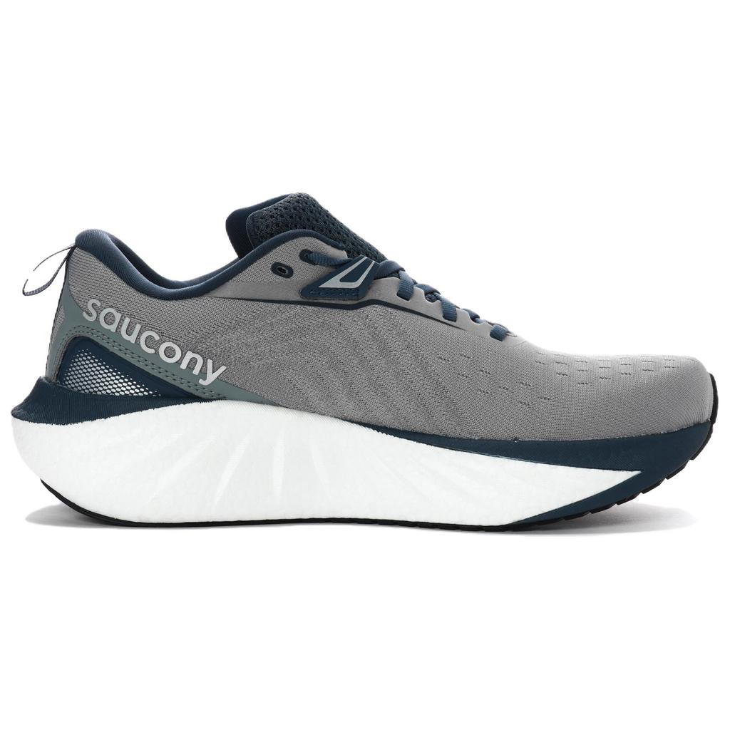 SAUCONY Triumph 22 Bequem Vielseitig Rutschfest Langlebig Atmungsaktiv Low-Top Trainingsschuhe Langstreckenlaufschuhe Herren Sneaker Grau S20964-143