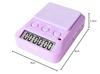 dretec Study Timer Time Up 2, Silent, T-587PP, Purple