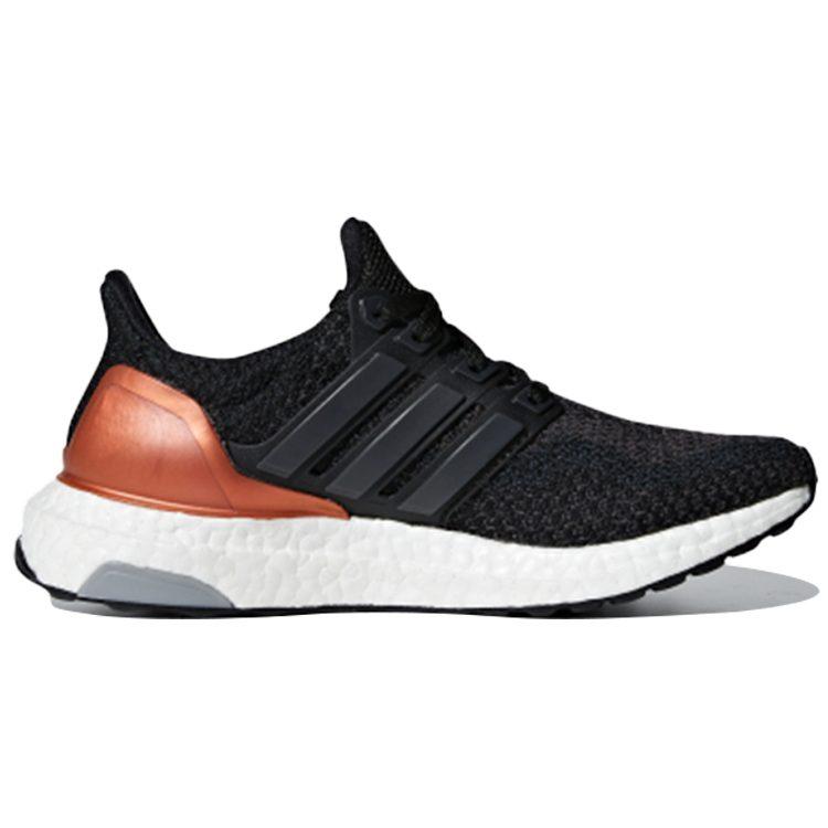 Adidas ULT Ultraboost J Cushioning Low top Kids' Running Shoes Black Copper Teenagers BA9613