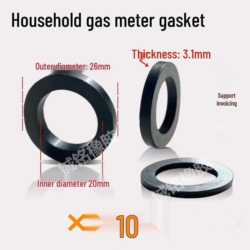 Gas Meter Inlet/Outlet Sealing Gasket for Natural and Coal Gas